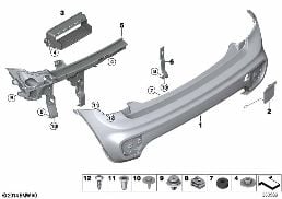 AEROKIT, TRIM PANEL, REAR