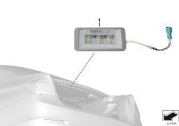BMW LED LUGGAGE COMPARTMENT LAMP