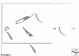 M PERFORMANCE INTERIOR TRIM COVERS