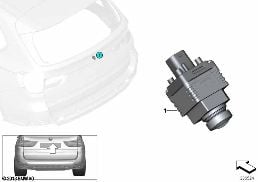REVERSING CAMERA diagram for BMW X5 F15 40eX