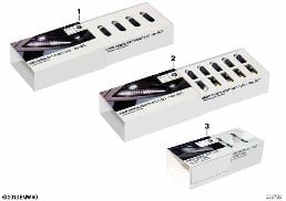 LED INTERIOR LIGHT PACKAGE diagram for BMW 3 Series E36 M3