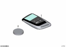 Emisor p telemando calefac.independiente diagram for BMW X6 F16 35iX