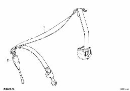 SAFETY BELT FRONT 2-DOOR