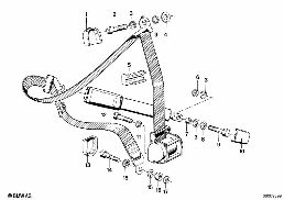 FRONT SAFETY BELT MOUNTING PARTS