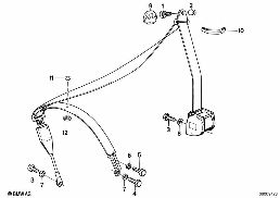 シート ベルト F 取付け部品 diagram for BMW 3 Series E30 325i
