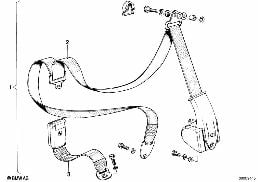 SAFETY BELT REAR diagram for BMW 7 Series E23 728iS