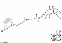 Montážní díly/Dynamic Drive diagram for BMW X6 F16 35iX