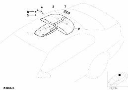 WEAPON BOX diagram for BMW 7 Series E38 735iL
