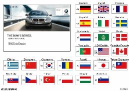 QUICK REFERENCE GUIDE FOR F10, F11, F18 diagram for BMW 5 Series F11 LCI 520d
