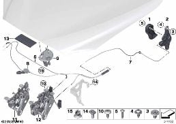 HOOD LOCKING SYSTEM