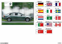 OWNER'S HANDBOOK E46/4 diagram for BMW 3 Series E46 318i