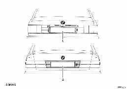 DECORATION-COVER REAR diagram for BMW 3 Series E30 320i