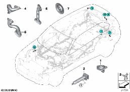 ASSORTED GROMMETS diagram for BMW X5 F15 30dX