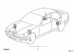 RETROFIT KIT, M TECH. SPORTS SUSPENSION diagram for BMW 3 Series E36 325td