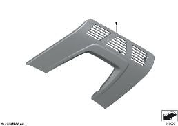 TRIM COVER FOR ROOF FUNCTION CENTER diagram for BMW i8 I12 i8