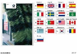 Wskazówki pielęgn. BMW diagram for BMW 7 Series E65 745i