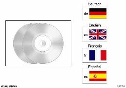 CD/DVD SIP BMW diagram for BMW 5 Series E39 525td