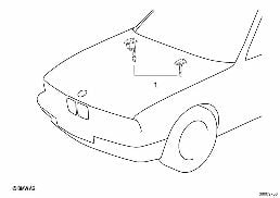 HEATED SPRAY NOZZLE diagram for BMW 3 Series E30 320i