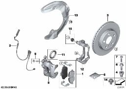 FRONT WHEEL BRAKE