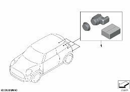 RETROFIT KIT PDC, REAR