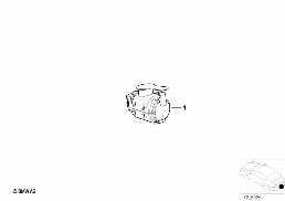 ADAPTER FOR TRAILER SOCKET diagram for BMW 8 Series E31 850Ci