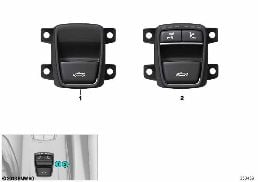 开关 折叠式软顶 颈部加热器 diagram for BMW 4 Series F33 440i