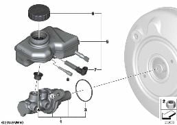 BRAKE MASTER CYLINDER/EXPANSION TANK