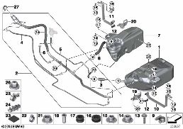 SCR TANK / MOUNTED PARTS / LINES