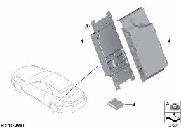 TCB diagram for BMW 6 Series F12 LCI 650iX