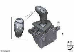 Interruptor selección de marchas diagram for BMW Zinoro M12 1E