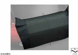 PROTECTIVE MAT FOR LOADING EDGE diagram for BMW MINI Countryman F60 Cooper
