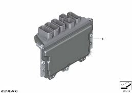 BASE CONTROL UNIT DME / MEVD1723 diagram for BMW 2 Series F46 Gran Tourer 220i