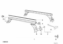 Trägerbrücke diagram for BMW 7 Series E32 750iL