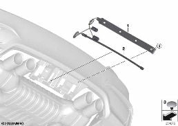 Αισθητήρας Smart Opener diagram for BMW 3 Series F80 M3 M3