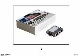 BMW ANTENNA AMPLIFIER FOR MOBILE PHONE diagram for BMW 4 Series F33 425d