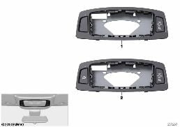 功能中心 车顶 diagram for BMW 4 Series F33 440i