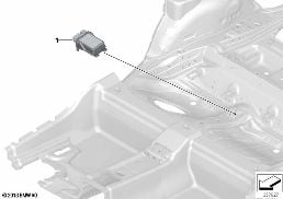 控制单元 颈部加热器 diagram for BMW 4 Series F33 440i