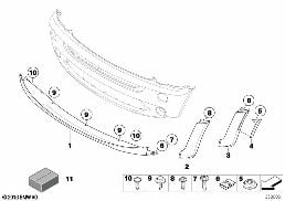 TRIM, DECOR ELEMENTS, FRONT