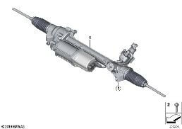 ELECTRICAL STEERING diagram for BMW i8 I15 i8