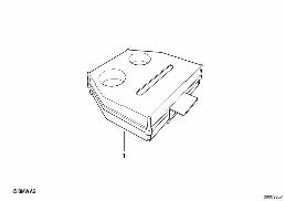 STORING PARTITION diagram for BMW 3 Series E36 318is