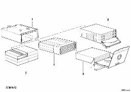 CASSETTE BOX diagram for BMW 3 Series E36 M3