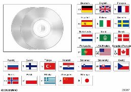 CD/DVD - inne BMW diagram for BMW 7 Series E65 745i