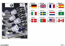 Informacje techniczne BMW diagram for BMW 7 Series E65 745i