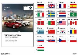 OWNER'S MANUAL FOR E82 M COUPÉ diagram for BMW 1 Series E82 M Coupé