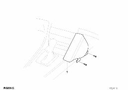TELEPHONE CONSOLE diagram for BMW 7 Series E38 740i