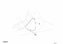 TELEPHONE CONSOLE diagram for BMW 5 Series E34 525i