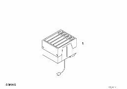 Range-cassettes diagram for BMW 5 Series E39 525td