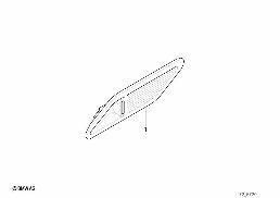 Leeslamp diagram for BMW 5 Series E39 528i