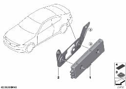 CONVERTER MODULE diagram for BMW 4 Series F33 LCI 430d