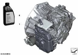 AUTOMATIC TRANSMISSION GA6F21AW diagram for BMW MINI Countryman F60 Cooper